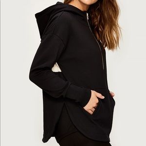 Lole Black Zip-Up Hoodie